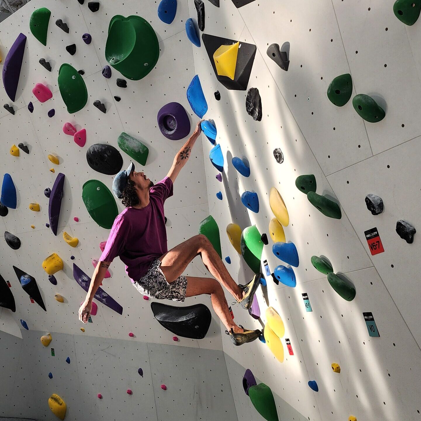 keeping a good grip while climbing